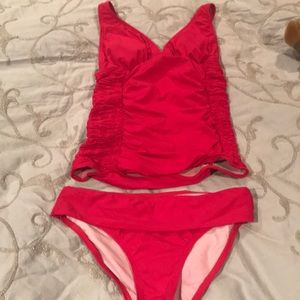 Pink Captiva swim suit